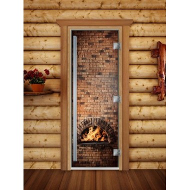 Стеклянная дверь DoorWood «Престиж» ФОТОПЕЧАТЬ