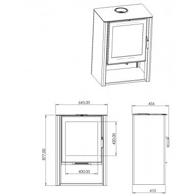 ПЕЧЬ-КАМИН “СЕВАН 7” АОТ 7.0-05