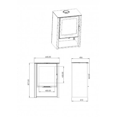 ПЕЧЬ-КАМИН “СЕВАН 7В” АОТ 7.0-05