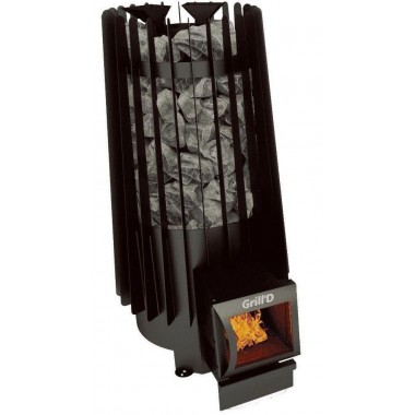 Дровяная банная печь Grill'D Cometa Vega 180 Long Нержавеющая сталь