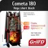 Дровяная банная печь Grill'D Cometa Vega 180 Long Window Max