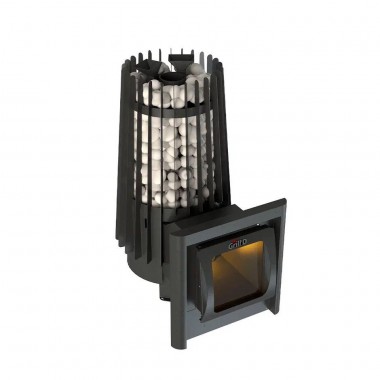 Дровяная банная печь Grill'D Cometa Vega 180 Long Window Max