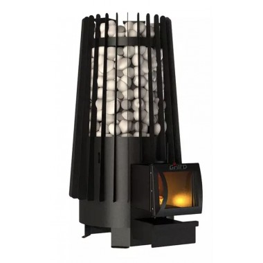 Дровяная банная печь Grill'D Cometa Vega 180 Long Window Max