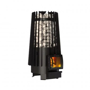 Дровяная банная печь Grill'D Cometa Vega 180 Short Window Max