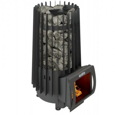 Дровяная банная печь Grill'D Cometa Vega 180 Short Window Max