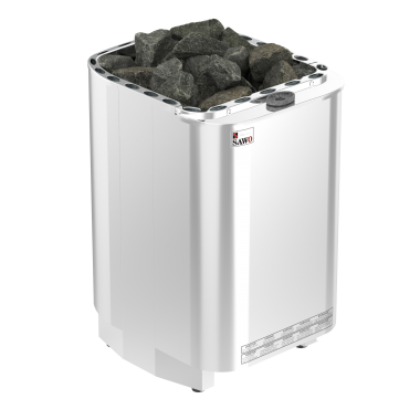 Электрическая печь SAWO SAVONIA COMBI SAVC-90NS-Z (9 кВт, с парогенератором,внутри оцинковка, снаружи нержавейка), выносной пульт (пульт и блок мощности д