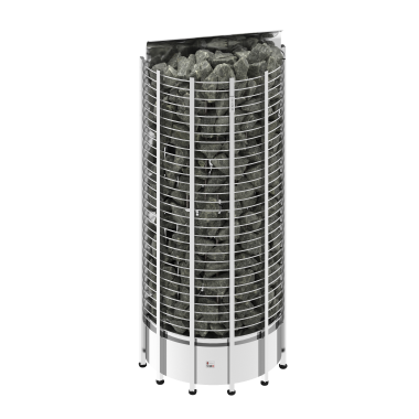 SAWO Электрическая печь TOWER вертикальная, пристенная, 10,5 кВт, TH9-105NS-WL-P , выносной пульт (пульт и блок мощности докупаются отдельно)