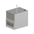 Бак для 6-ти ТЭН парогенератора SAWO STP-TANK-6HE