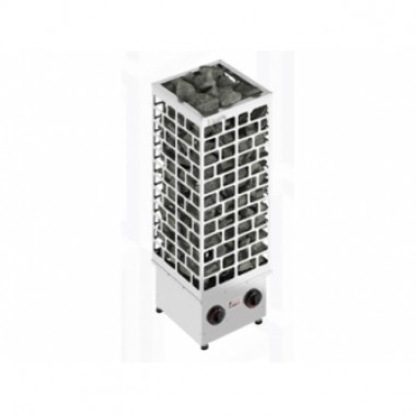 Электрическая печь SAWO Cubos CUB3-90NB-P (9 кВт, встроенный пульт управления,нержавейка)