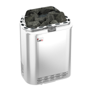 Электрическая печь SAWO SCANDIA COMBI SCAC-80NS-Z (8 кВт, с парогенератором, внутри оцинковка, снаружи нержавейка), выносной пульт (пульт и блок мощности д