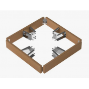 SAWO Защитное ограждение для печи CUBOS, кедр, артикул CUB-GUARD-W3-D