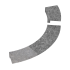 SAWO Монтажный фланец для печей TH4, TH5, ARI3, таклькохлорит, арт. TH-COLLAR-S4-CNR