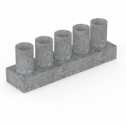 SAWO Подставка охлаждающая с 5 стопками, из талькохлорита, R-300