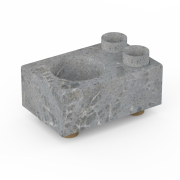 SAWO Подставка охлаждающая c 2 мя стопками, из талькохлорита, R-205