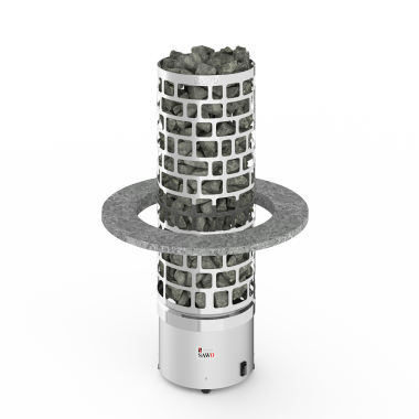 SAWO Монтажный фланец для печи TOWER TH4, TH5, ARI3 & PNX3, талькохлорит, арт. TH-COLLAR-S4