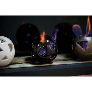 Шары черные с отверстиями трех размеров - 2 шт. (ZeFire)