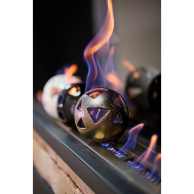 Шары черные с отверстиями трех размеров - 2 шт. (ZeFire)