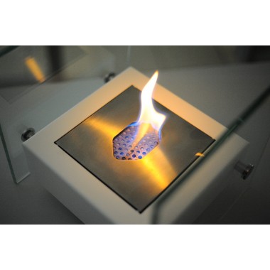 Биокамин Rubicon белый (ZeFire)