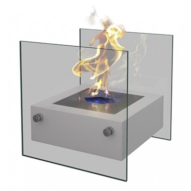 Биокамин Rubicon белый (ZeFire)