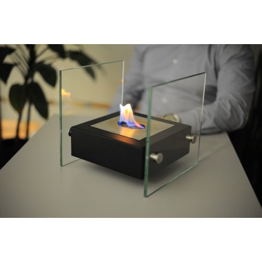 Биокамин Rubicon черный (ZeFire)