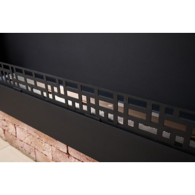 Решетка декоративная "Город" для биокамина Standart 720 для встраивания в портал (ZeFire)