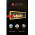 Биокамин Flagman 1000 латунный со стемалитом (ZeFire)