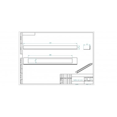 Стекло декоративное для биокаминов Elliot 1500 Long, Sirius 1500 Long и Flagman 1300 Long (Zefire)