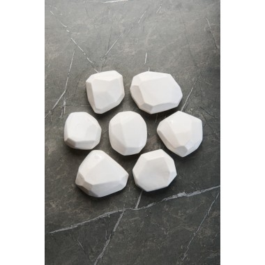 Камни кристалл белые - 7 шт. (ZeFire)