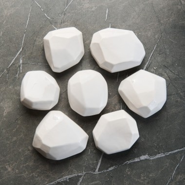 Камни кристалл белые - 7 шт. (ZeFire)