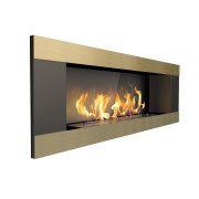 Биокамин Elliot horizontal 1200 латунный со стемалитом (ZeFire)