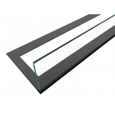 Стекло декоративное для биокамина Standart 825 для встраивания в портал (ZeFire)