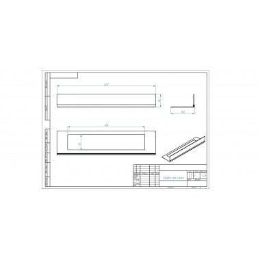 Стекло декоративное для биокамина Elliot 900 белого со стемалитом (Zefire)