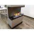 Биокамин Contour торцевой 700 (Estetic Flame)