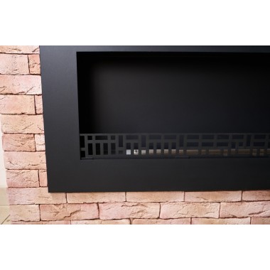 Решетка декоративная "Город" для биокамина Standart 480 для встраивания в портал (ZeFire)