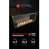 Биокамин угловой Standart 1100 левый (ZeFire)