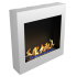 Биокамин Orion qube 600 с белой рамкой (Zefire)
