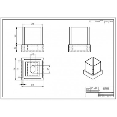 Биокамин Quant metall черный (ZeFire)