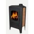 Печь-камин Экокамин «Бавария» угловая с плитой Эко
