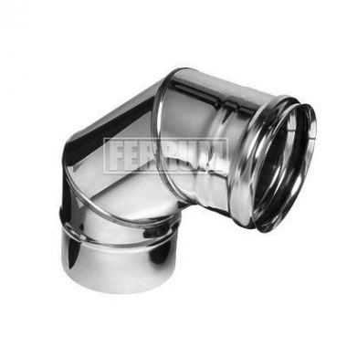 Колено угол 90° ferrum (430/0,8 мм) Ф 200