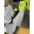 Подарочный набор для бани (шапка, коврик, рукавица) из серого войлока