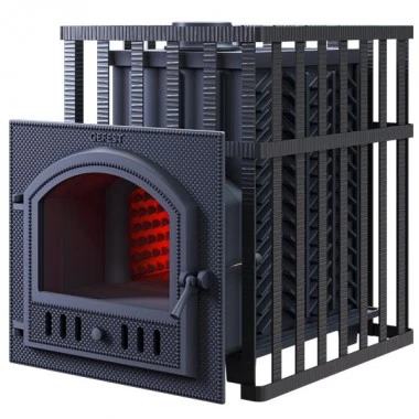 Печь чугунная для бани GFS ЗК 45 (М) в сетке