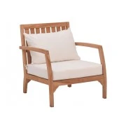 КРЕСЛО ДЛЯ ТЕРРАСЫ ИЗ ТИКА LUNA OUTDOOR HERSHEY 