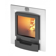 Дверца со стеклом 16" Панорама с обрамлением